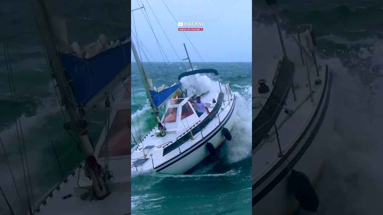 OMG!!! SUCH A CLOSE CALL!! KUDOS TO THE CAPTAIN!! | CAPBRETON, FRANCE | BOAT ZONE