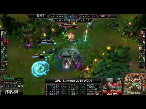 BKT Lloyd Twitch VS TPA Bebe Lucian Highlights   2014 GPL Summer W2D2 MUST SEE