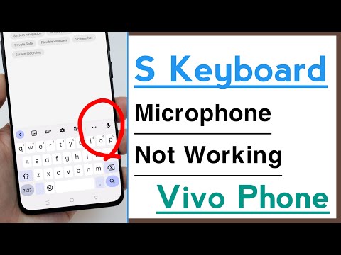 Vivo Phone Keyboard Microphone Not Working Problem Solve