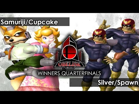 Melee: Samuriji/Cupcake V Silver/Spawn - Obelisk 34 Tournament SSBM
