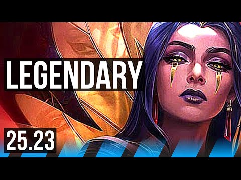 LEBLANC vs FIZZ (MID) | 10/0/4, 6 solo kills, Legendary | KR Master | 25.23