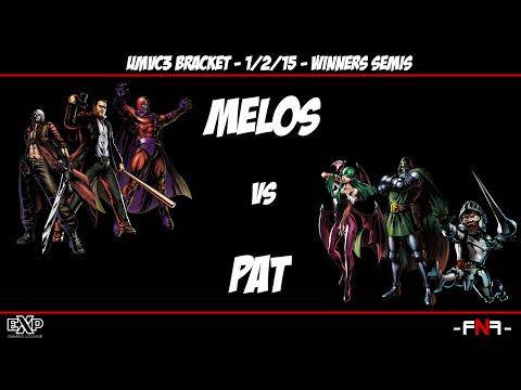 FNF 1-2-15 - UMVC3 - Melos vs. Pat - Winners Semis