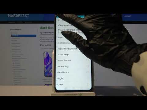 HUAWEI Honor 9x Pro – Personalize / Manage Alarm Clock