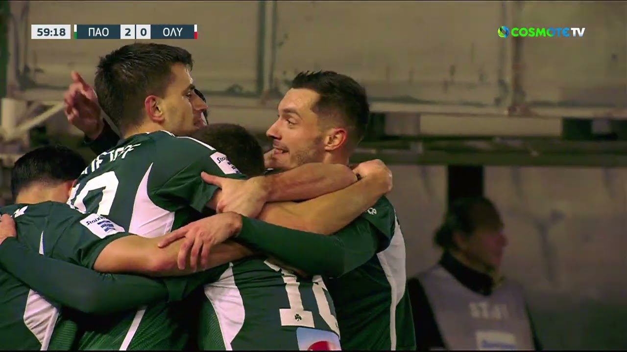 Highlights: Panathinaikos – Olympiacos 2-0 | pao.gr