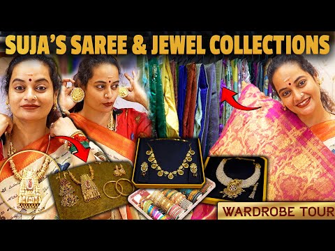 Suja Varunee’s Most Expensive Sarees & Rare Jewel Collections ✨Never Seen Before 😱 @SuShisFun