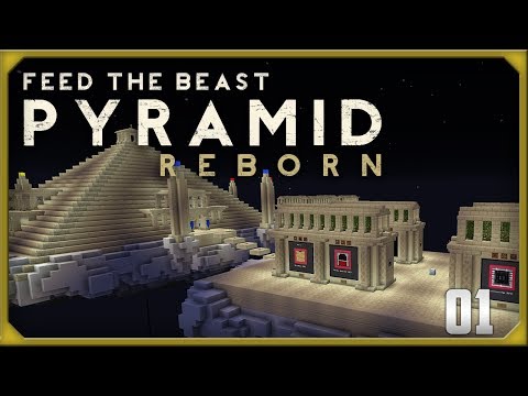 FTB Pyramid Reborn EP1 Resource Generator + Cobblestone Generator