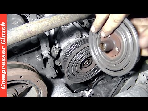 REPLACE Car AC Clutch Without Removing Compressor EN
