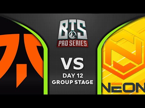FNATIC vs NEON - WHAT A GAME! FINAL GROUP - BTS Pro Series S2 2020 Highlights Dota 2