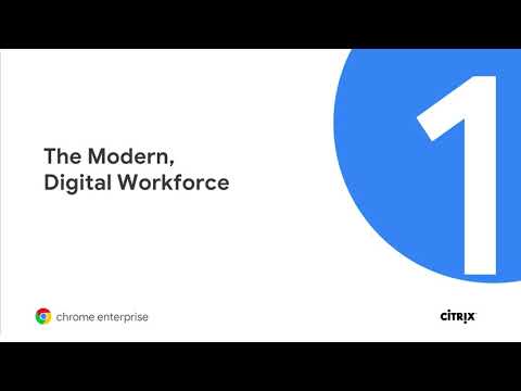 Citrix Synergy TV - SYN192 - Google Chrome Enterprise and Citrix: Where Innovation Gets to Work