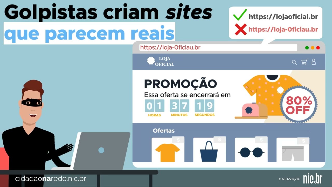 [Cidadão na Rede] Evite Cair em Golpes ao Comprar Online