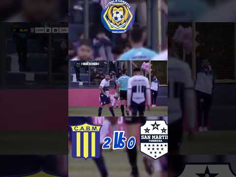Mitre 2 San Martín 0 Federal A Fecha 9 Partidazo Fútbol Argentino 2026