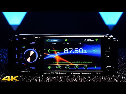 Power Acoustik PD-454B Single DIN w/ 4.5" Touchscreen Display!!! Clipping, RMS Power, and Voltage