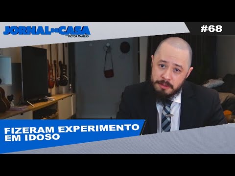 JORNAL DE CASA #68 - FIZERAM EXPERIMENTO EM IDOSO