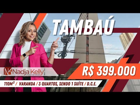 Apartamento de 110m² com 3 Quartos+D C E  a venda em Tambaú  João Pessoa PB