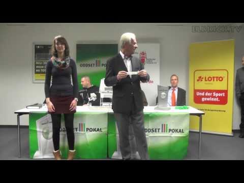 Auslosung zum ODDSET-Pokal Viertelfinale 2013/2014 | ELBKICK.TV