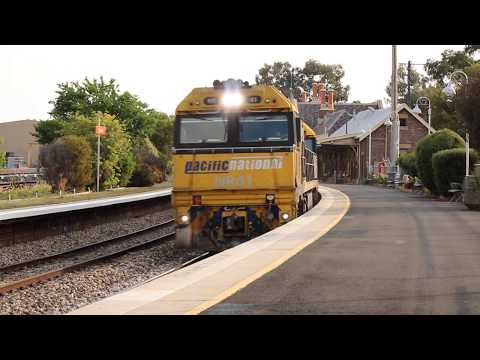 Australian Trains: 3YN2 Steel Through Bathurst