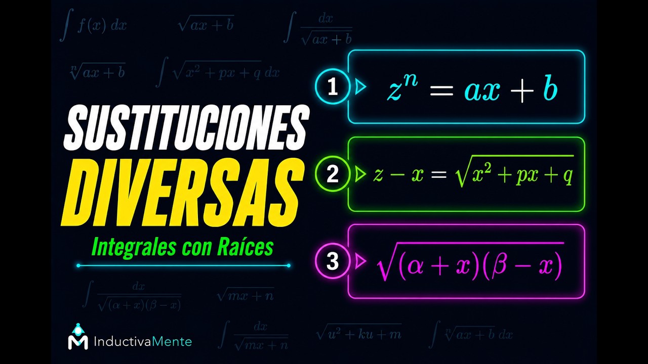 Sustituciones diversas para integrandos con raíces