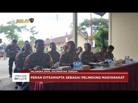PRESISI UPDATE : WAKAPOLDA KALTENG BERIKAN ARAHAN PERSONEL DITSAMAPTA 13/01/2025 12.00