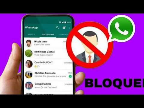Comment bloquer un contact sur WhatsApp sans qu'il ne sache