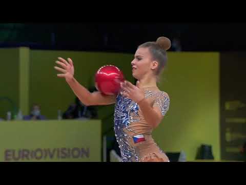Denisa Stepankova - Ball AA - 2020 European Championships Kyiv