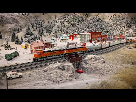 The Great Train Story HO Scale Model Train Layout at the Museum of Science and Industry, Chicago