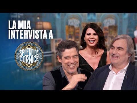 My interview at Splendida Cornice with Geppi Cucciari and Alessandro Gassman