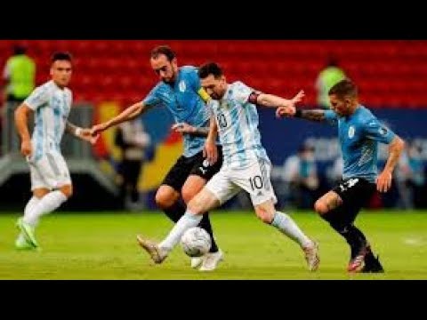 Lionel Messi VS Uruguay - CopaAmerica - 2021 / HD /