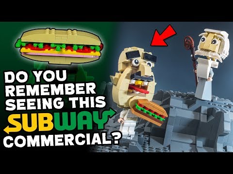 Lost Subway Commercial • LEGO Reenactment Segment