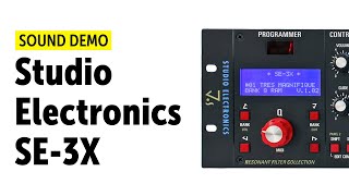 Video thumbnail for Studio Electronics SE-3X Sound Demo (no talking) by Bonedo Synthesizers