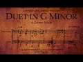 Duet In G Minor For Cello And Tuba A Grimm Waltz