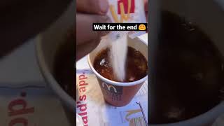 Mc Donald's coffee ☕ #mcdonalds #coffee #srivalli #foodcrushes