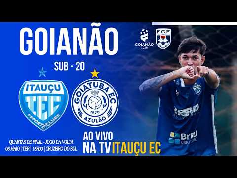 QUARTA DE FINAL - JOGO DE VOLTA - GOIANÃO SUB 20 2° DIVISÃO