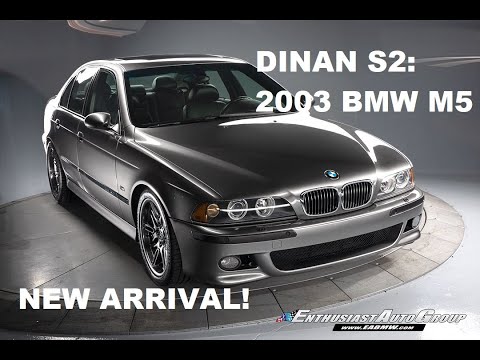 The Dinan S2 Beast: E39 M5 2003 1 West Coast Owner