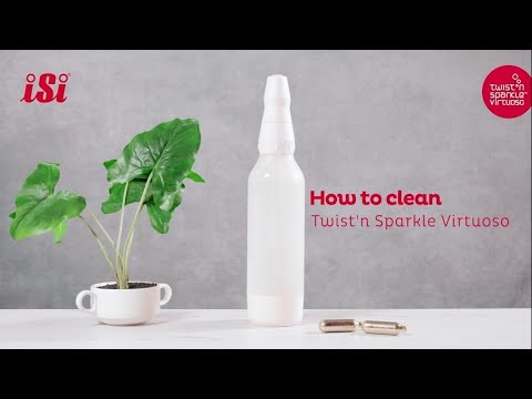 Twist’n Sparkle Virtuoso (iSi) - cleaning | Slehame.com