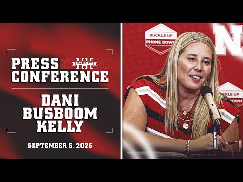 Dani Busboom Kelly talks Wright State Win | Nebraska Volleyball Press Conference