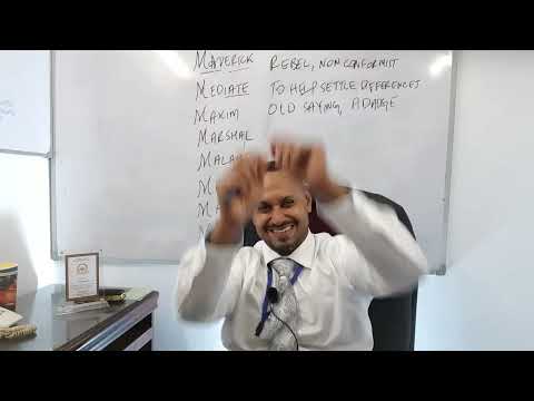 Tutorial-3 Learn English with Farhan – GMAT & GRE Vocabulary Series