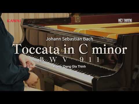 Bach - Toccata in C minor BWV 911 - Đặng Gia Thịnh - Kawai GX-3
