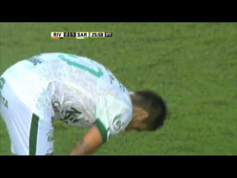 Gol de Niz- River 2 - 2 Sarmiento - Torneo Transición 2016 - Fecha 10