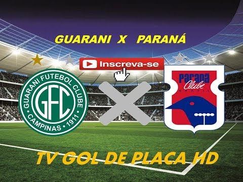 GUARANI X PARANÁ AO VIVO FULL HD