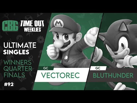 Time Out #92 | Winners Q. | GC|Vectorec (Mario) vs. GC|BluThunder (Sonic)