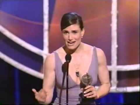 Idina Menzel wins 2004 Tony Award for Best Actress in a Musical