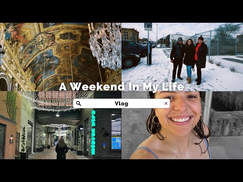 VLOG: Cuban parents see snow for the first time + visiting Canada