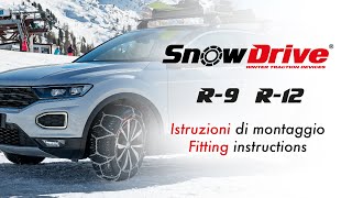 Sněhové řetězy SUV, 4x4 Snow Drive R-9, 15-19"