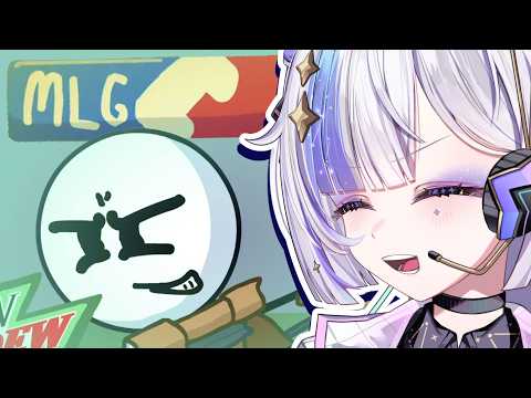 An elderly Internet user plays Henry Stickmin