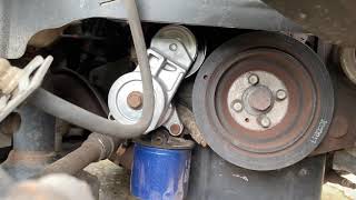 2011 Mitsubishi Eclipse Drive Belt+Tensioner