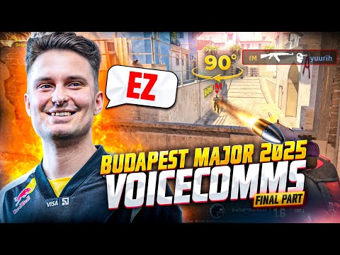 NAVI Voicecomms vs FURIA, FaZe at StarLadder Budapest Major 2025!