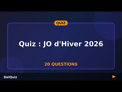 Quiz JO d'Hiver 2026 : Teste Tes Connaissances !