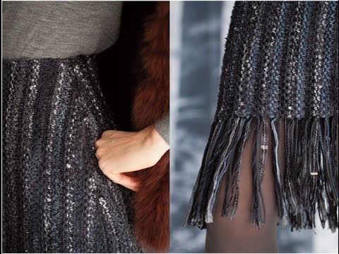 #34 Fringed Skirt, Vogue Knitting Winter 2011/12