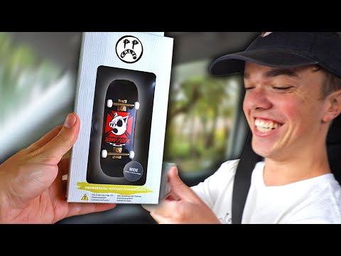 SURPRISING HIM WITH $200 FINGERBOARD!