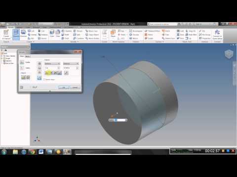 Inventor Tutorial - Video 1: Introduction to Autodesk Inventor
